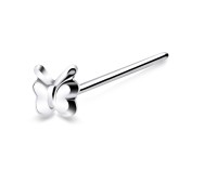 Butterfly Ocean Straight Nose Stud NSKA-883